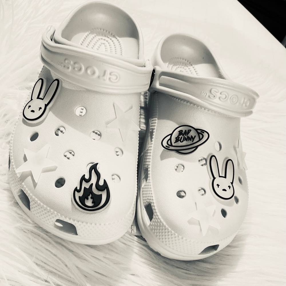 Bad Bunny Croc Charms / Jibbitz